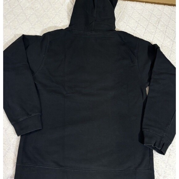 Vintage Universal Studios Jurassic Park Ride Embroidered Black Hoodie Size Small - Picture 8 of 13